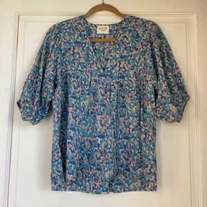 Beautiful Handmade Cotton Printed Blouse By Mirth